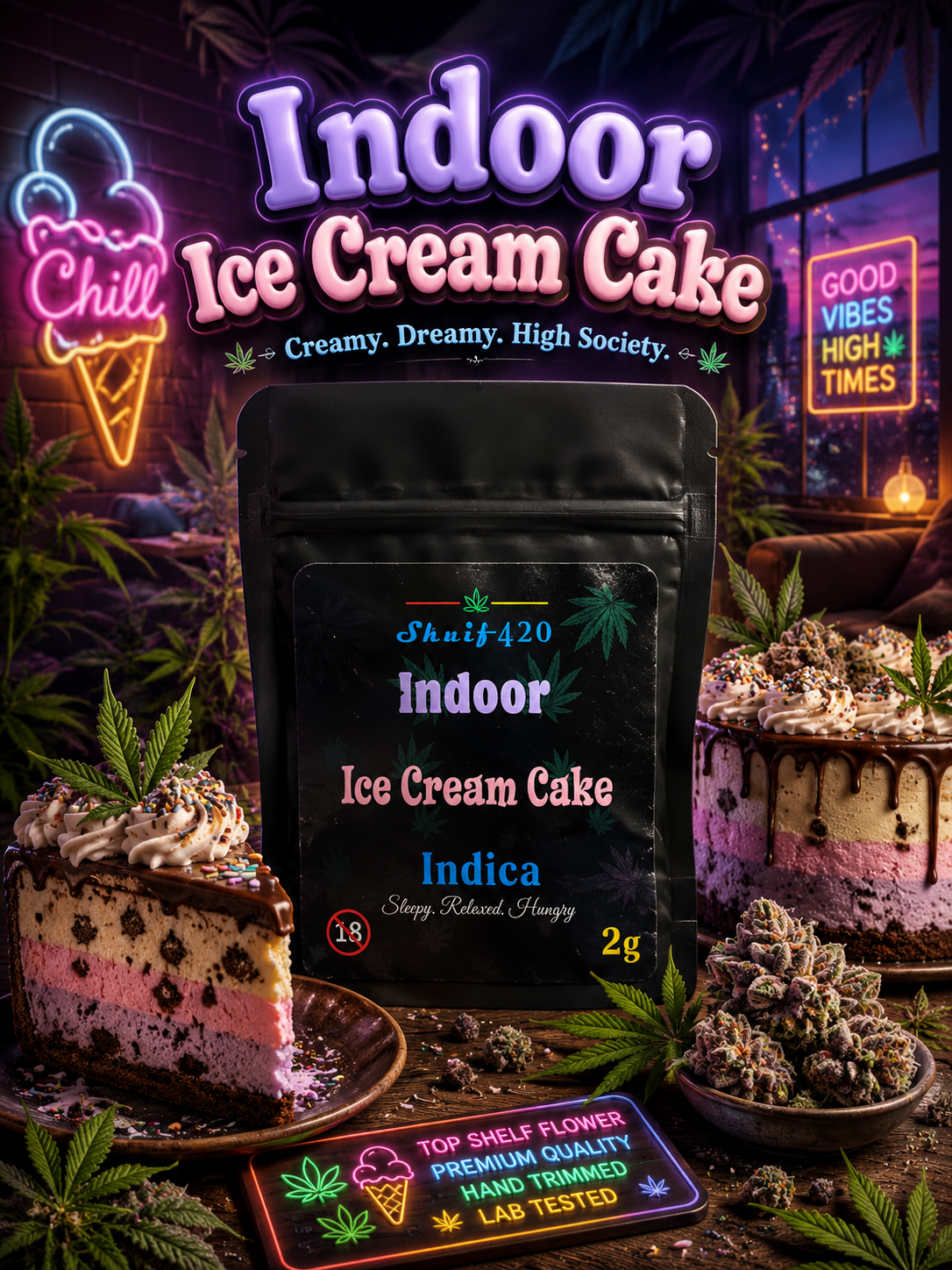 Premium Indoor - Ice Cream Cake