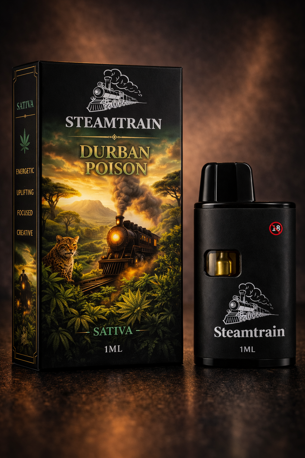 Steam Train - 1ml Formulated Disposable Vape
