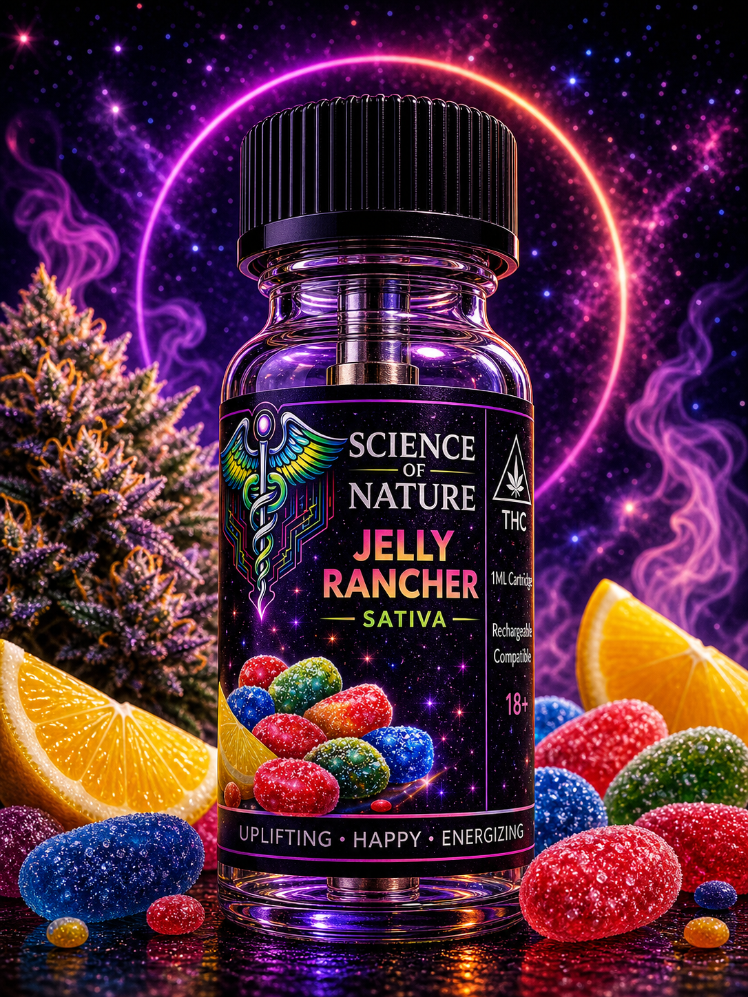 Science Of Nature THC 1ml Cartridges