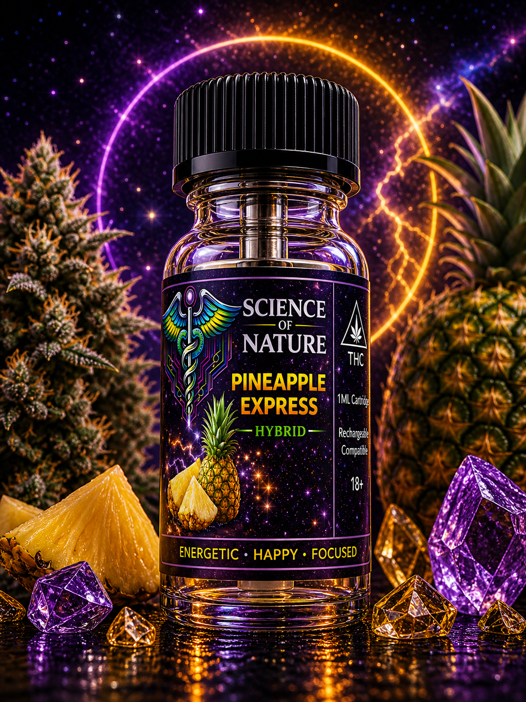 Science Of Nature THC 1ml Cartridges