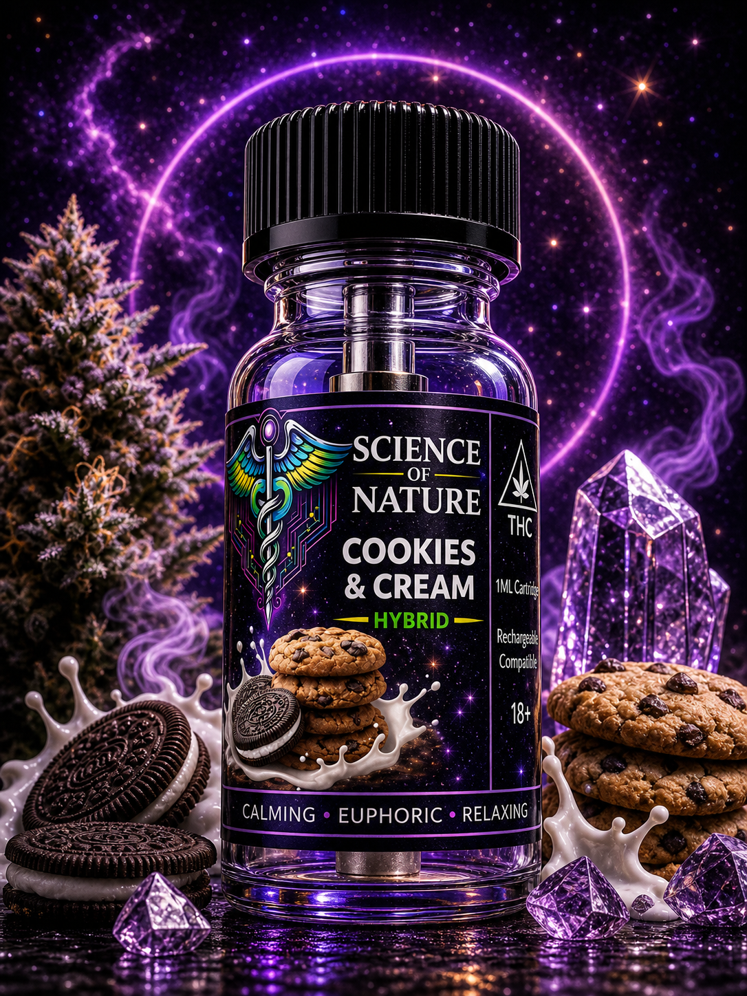 Science Of Nature THC 1ml Cartridges