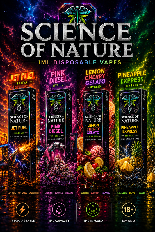 Science Of Nature - 1ml Disposable THC Vapes