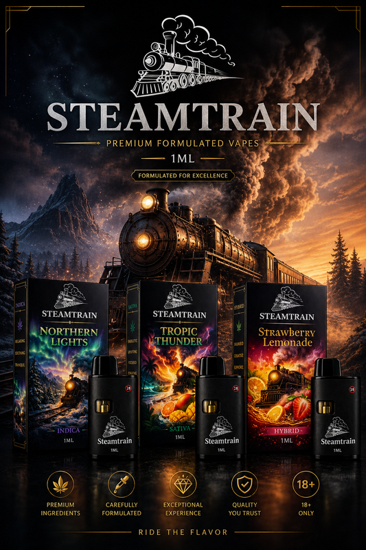 Steam Train - 1ml Formulated Disposable Vape