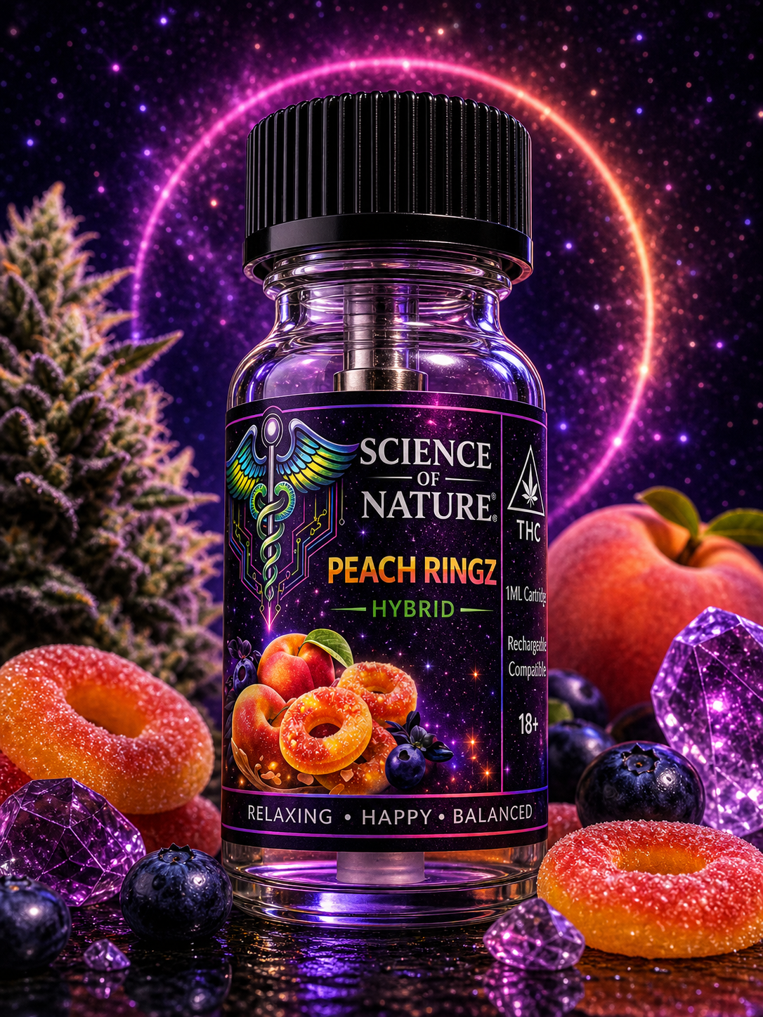 Science Of Nature THC 1ml Cartridges