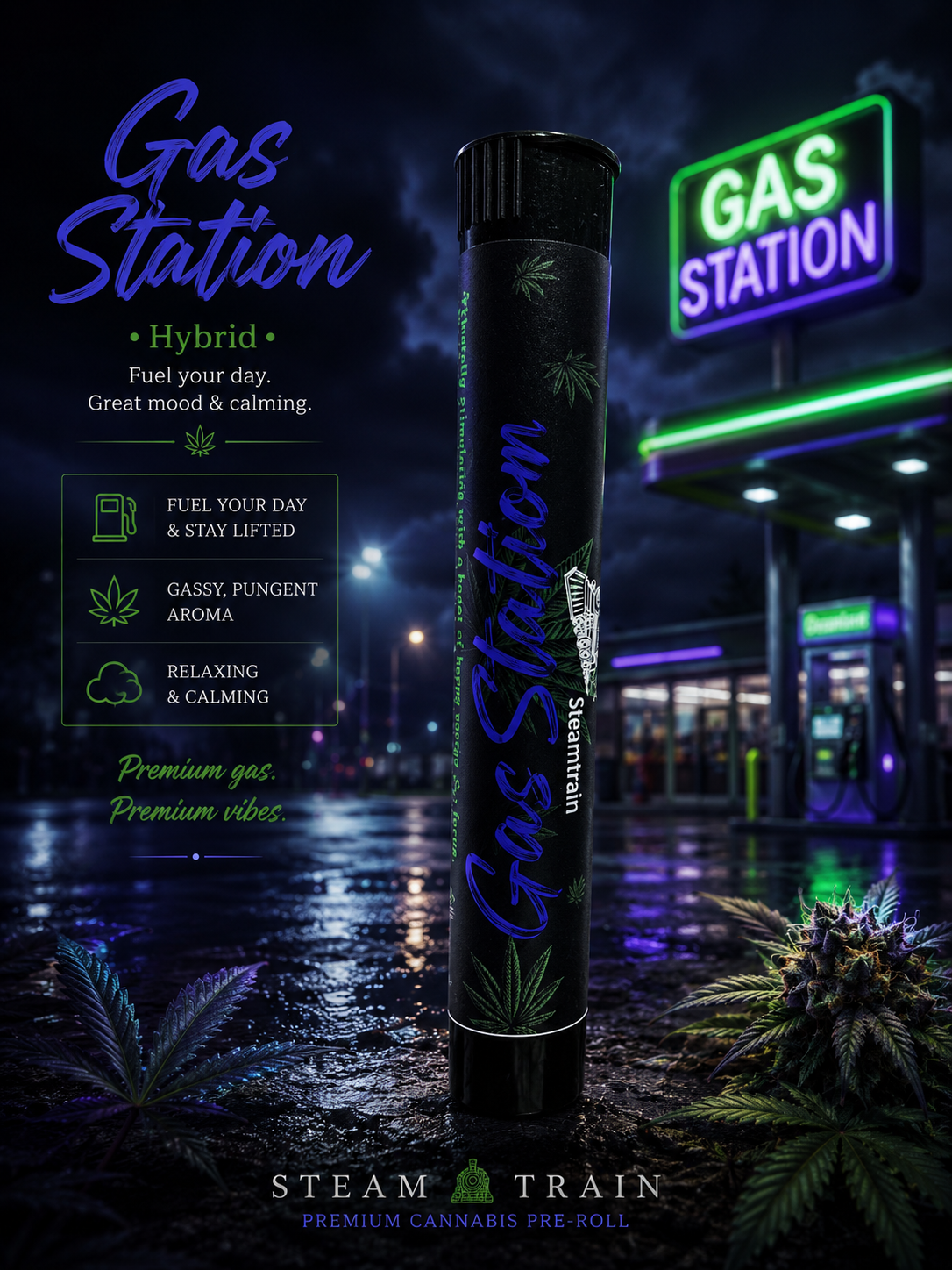 Steam Train - Greenhouse Pre Rolls