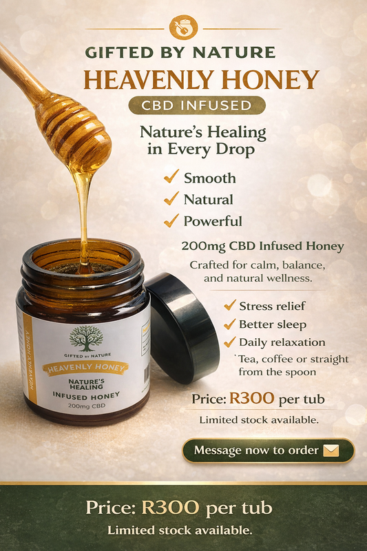 Gifted By Nature - 200mg CBD Honey