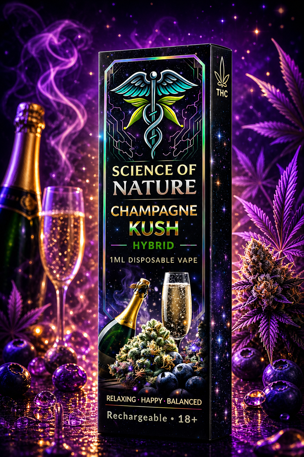 Science Of Nature - 1ml Disposable THC Vapes