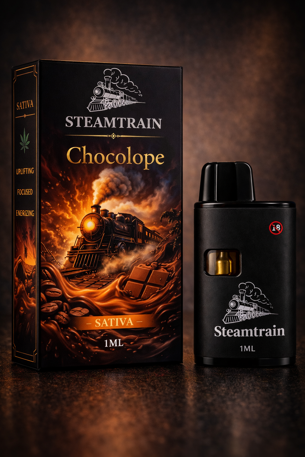 Steam Train - 1ml Formulated Disposable Vape