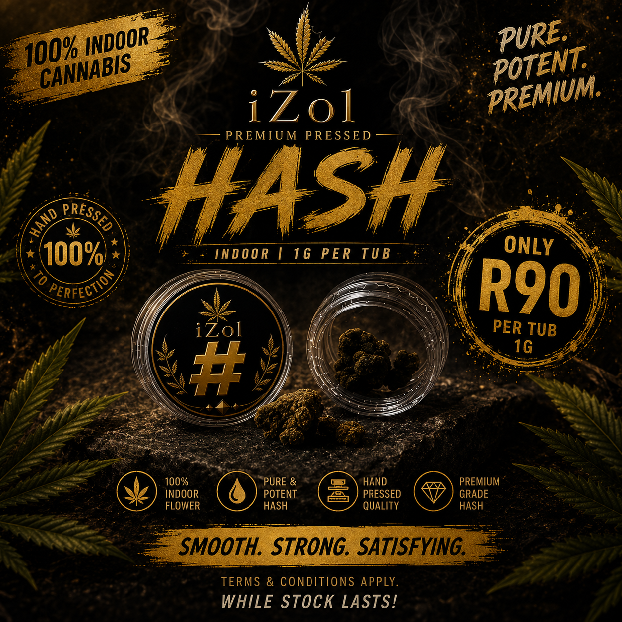 iZol Indoor Hash - 1 Gram