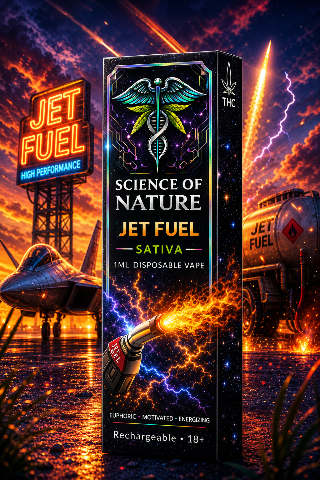 Science Of Nature - 1ml Disposable THC Vapes