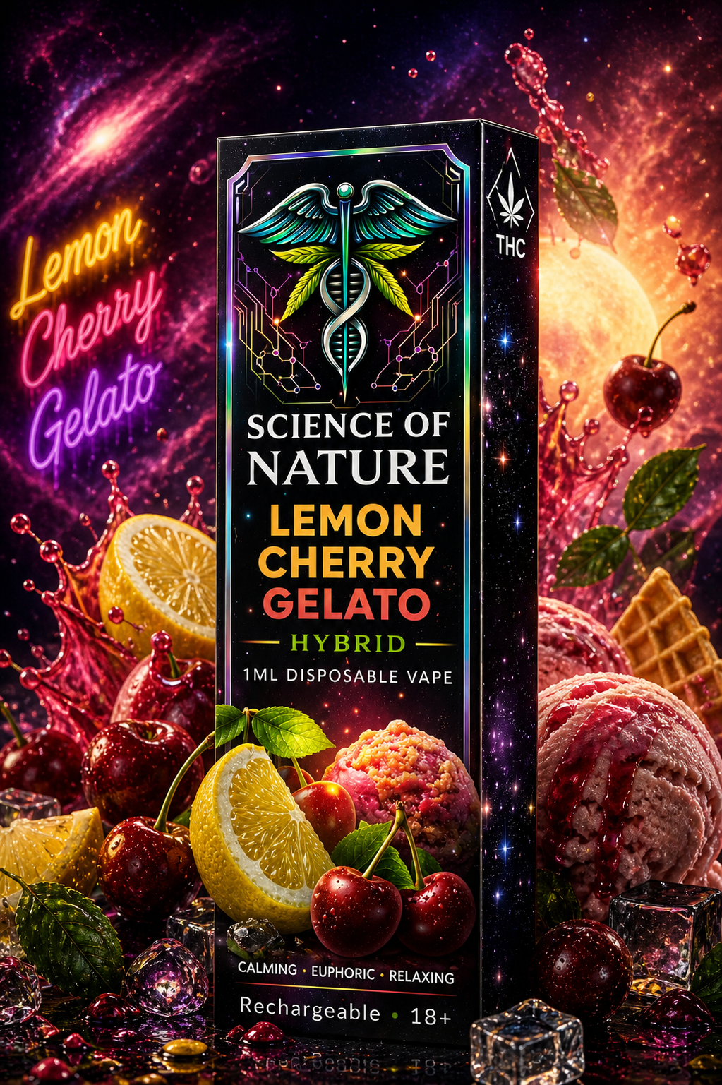 Science Of Nature - 1ml Disposable THC Vapes