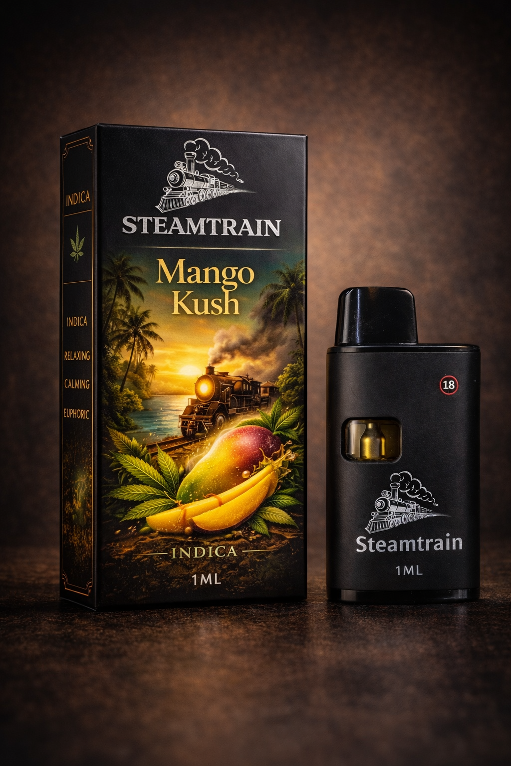 Steam Train - 1ml Formulated Disposable Vape