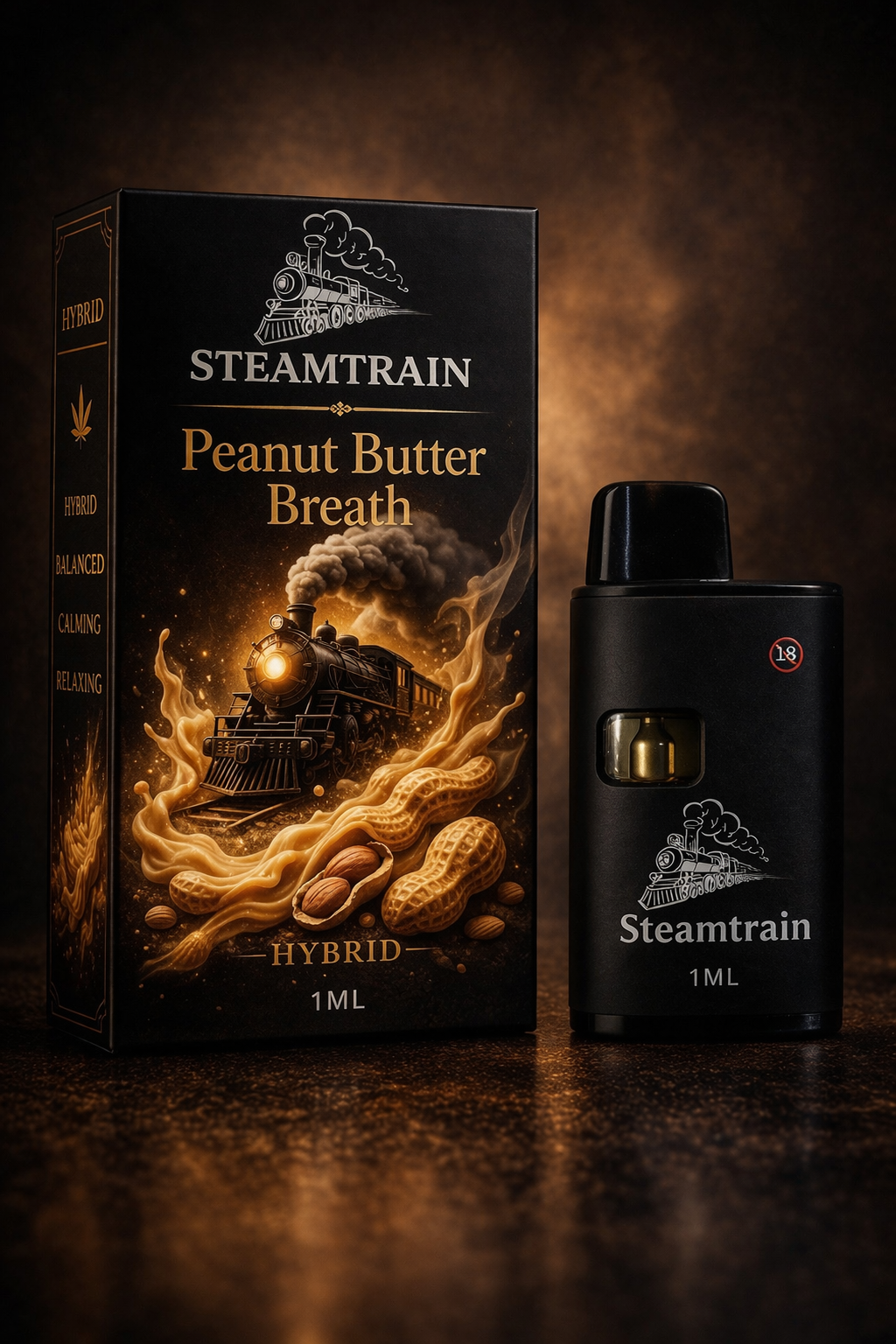 Steam Train - 1ml Formulated Disposable Vape