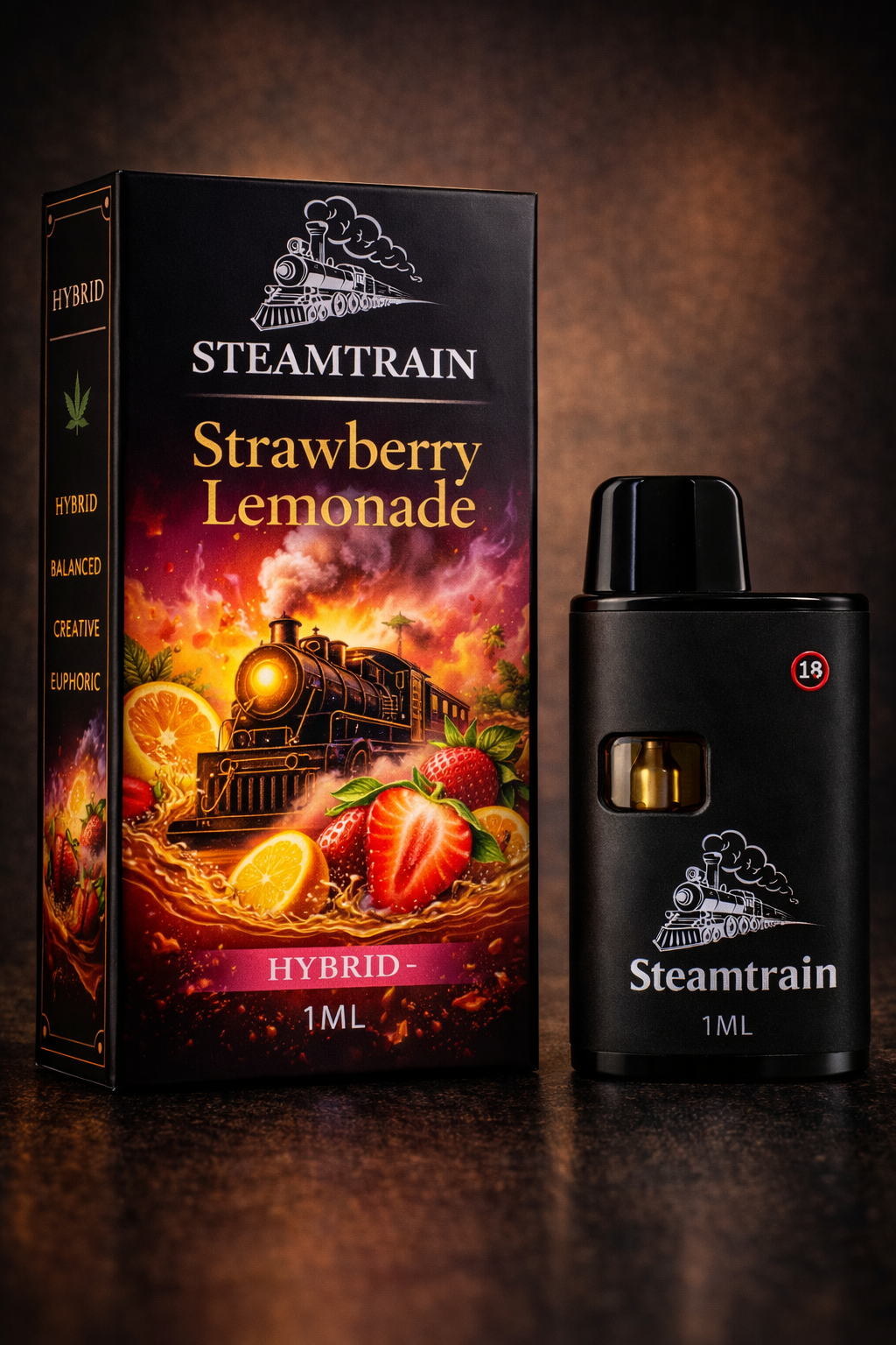 Steam Train - 1ml Formulated Disposable Vape