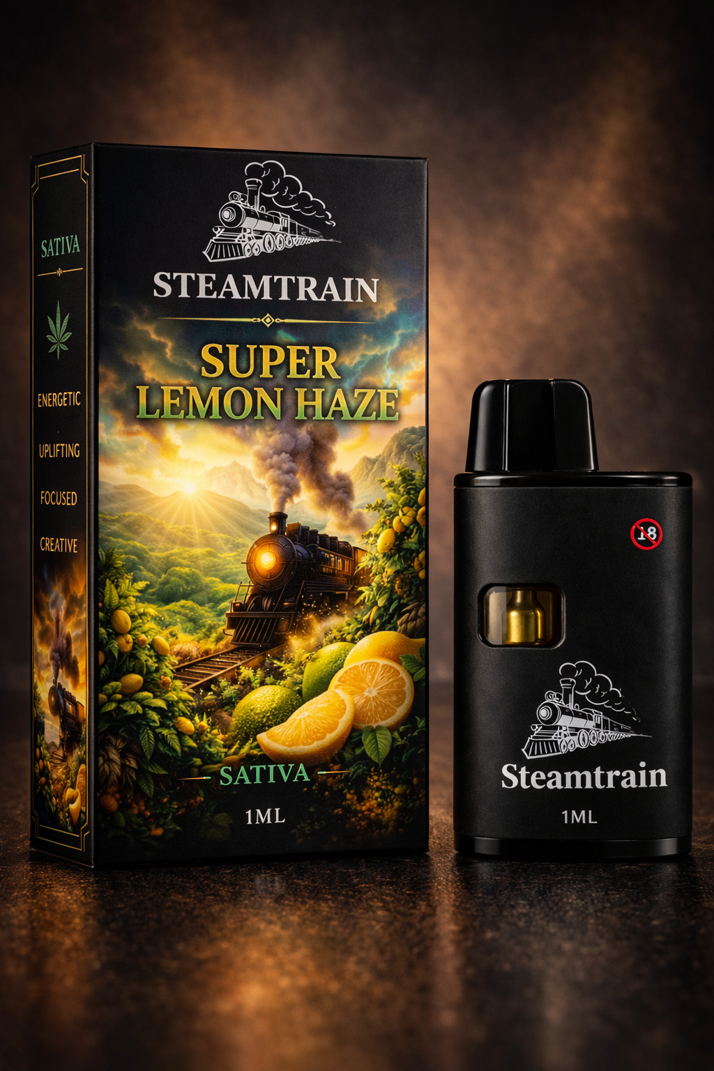 Steam Train - 1ml Formulated Disposable Vape