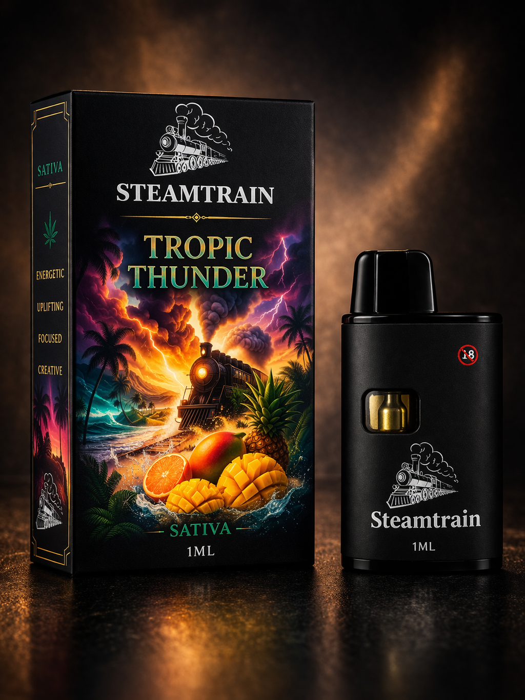 Steam Train - 1ml Formulated Disposable Vape